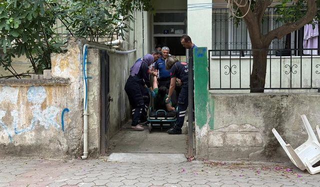 Nazilli’de hareketli dakikalar: Canına kıymak isteyen kadın ekiplere zor anlar yaşattı