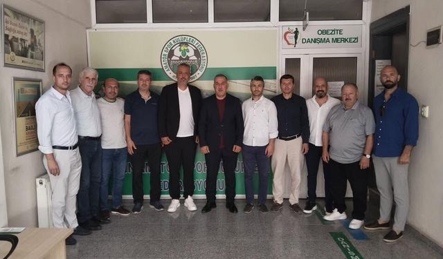 Yığmatepe'den Altuntaş'a 'hayırlı olsun' ziyareti