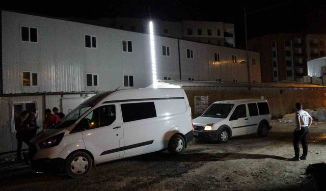 Genç işçi şantiyede ölü bulundu