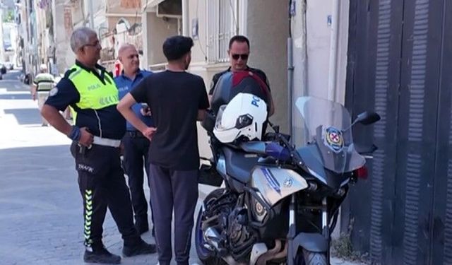Kuşadası'nda 16 yaşındaki sürücüye ağır ceza: Ehliyetsiz, plakasız, kasksız