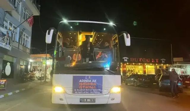 AK Parti Aydın, 30 otobüsle Ankara yolcusu