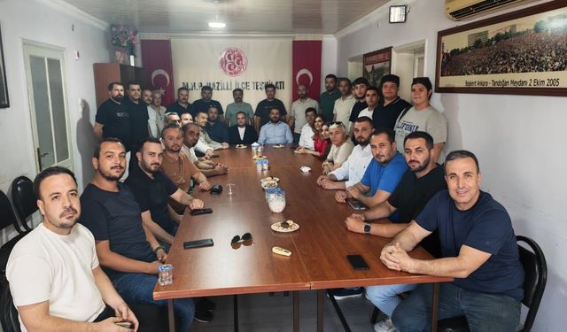 Nazilli'de Cumhur İttifakı dayanışması: AK Parti'den MHP'ye 'hayırlı olsun' ziyareti
