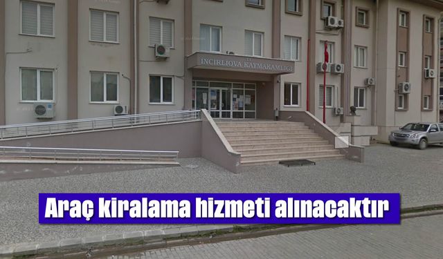 Araç kiralama hizmeti alınacaktır