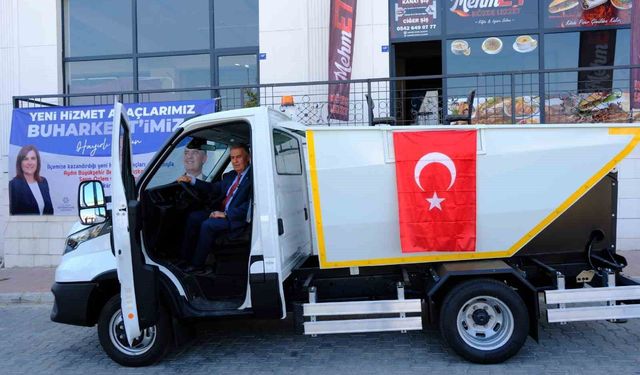 Aydın Büyükşehir’den Buharkent'e yeni araçlar
