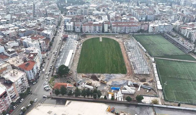 Aydın’ın yeni stadyumunda geri sayım! :Vali Varol yerinde inceledi