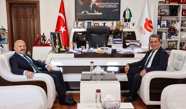 Başkan Yetişkin Vali Varol’u ağırladı