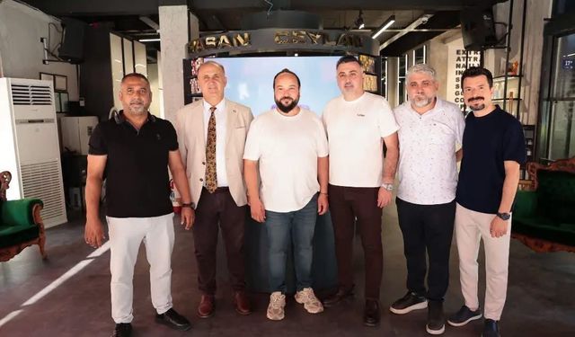 Başkanlardan Hasan Kuaför'e ziyaret