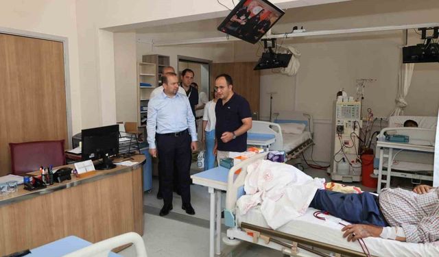 Bozdoğan’daki hastanede hizmetler değerlendirildi