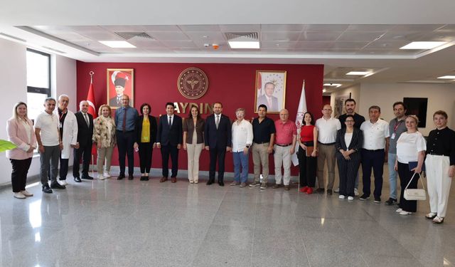 Denizli heyetinden Aydın Şehir Hastanesi’ne yakın markaj