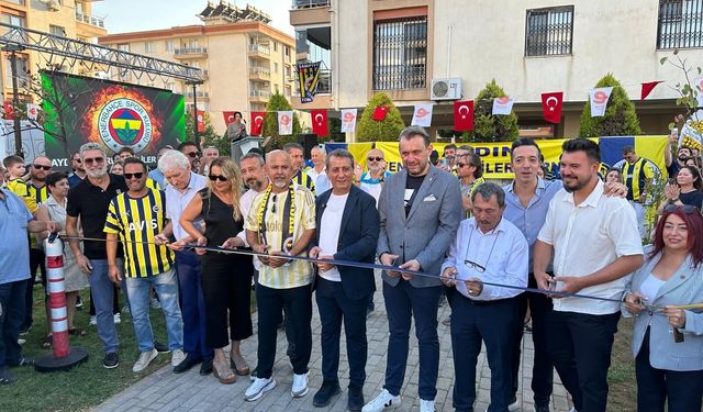 Efeler’de Fenerbahçeliler Parkı açıldı: Başkan Yetişkin’den Aydınsporlular Parkı müjdesi