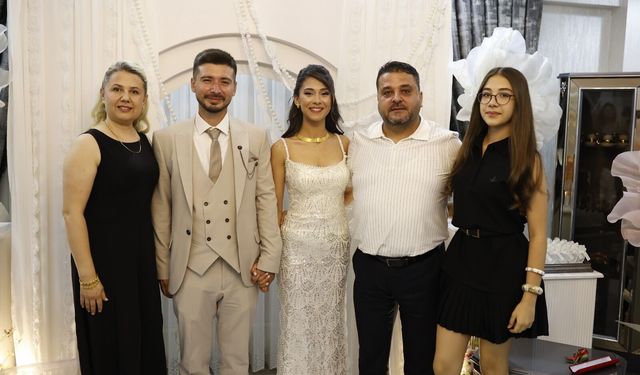 İncirliova’da Kemerli ve Peyman ailelerinin mutlu günü