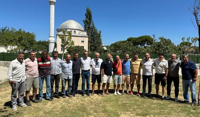 İşte takım ruhu! Germencikspor’un efsaneleri 30 yıl sonra buluştu