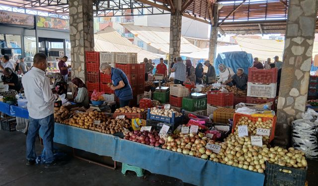 Karacasu pazarında ekonominin nabzı: Soğan neden pahalı?