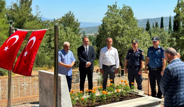 Karacasu'da 9 yıllık hüzün: Kahraman asker unutulmadı