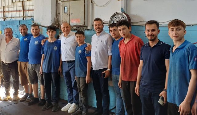 Karakaş, Köşk’te esnaf ve vatandaşlarla buluştu