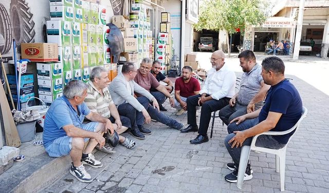 Karakoz, Germencik sanayi esnafı ile buluştu