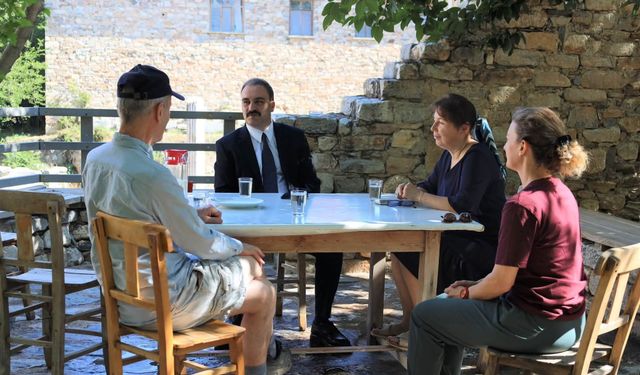 Karacasu'nun yeni Kaymakamından Afrodisias'a yakın takip