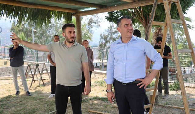 Koçarlı’da Millet Bahçesi’ne yeni cemiyet alanı