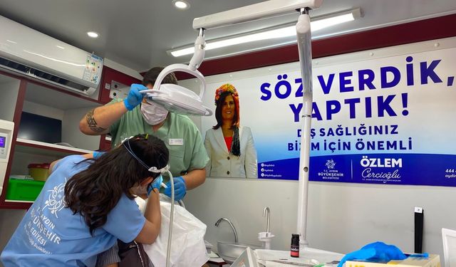 Kuşadası Ağız ve Diş Sağlığı Polikliniği’ne ücretsiz ulaşım başladı