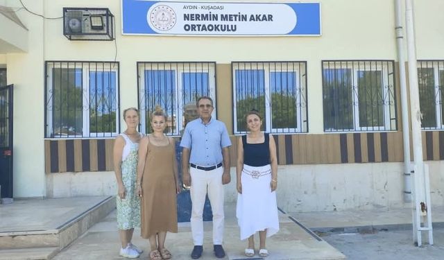 Kuşadası'nda yeni öğretim yılı hazırlıkları başladı