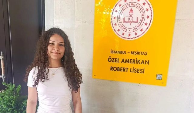 LGS Şampiyonu Aydınlı Simay, Robert Koleji’nde