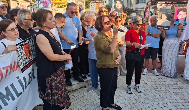 Madımak katliamının 33. yılında 33 kişi Didim'de unutulmadı