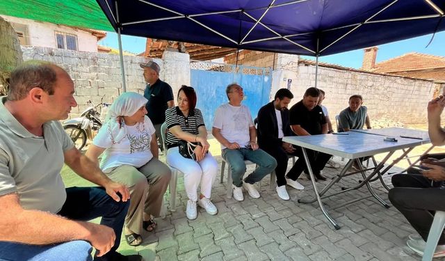 MHP Aydın’dan Koçarlı’da taziye ziyareti