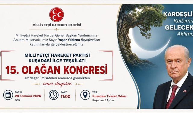 MHP Kuşadası Teşkilatı Olağan İlçe Kongresi'ne hazırlanıyor