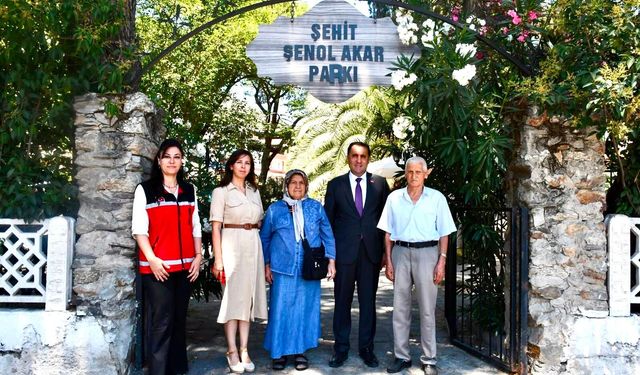 Müdür Türkoğlu şehit ailesine verdiği sözü tuttu