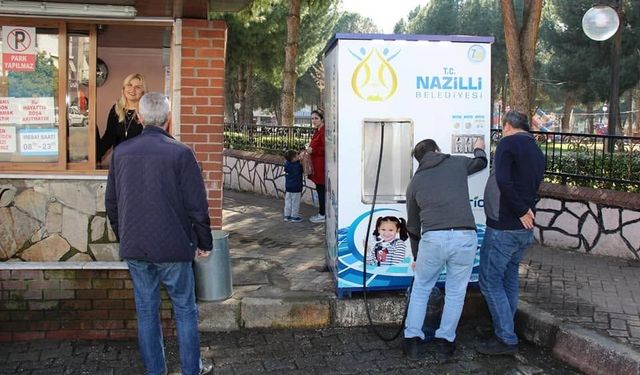 Nazilli Belediyesi duyurdu : 31 Temmuz'a kadar "iyi su" yok