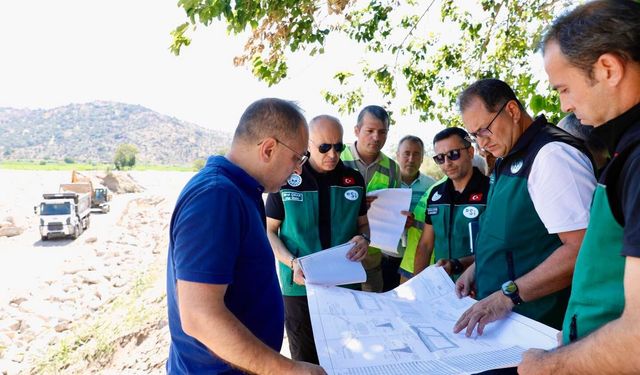 Söke'de taşkın riskine karşı dev yatırım