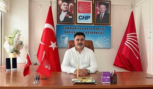 Atmaca ve ekibi koltuğu devraldı: Nazilli’de Kemal Kılıçdaroğlu’nun pankartı asıldı