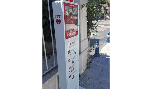 Hayat kurtaran cihaz Kuşadası'nda