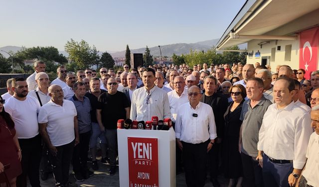 Yeni Parti Aydın İl Başkanlığı binası açıldı