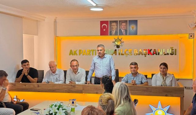 AK Parti Didim İlçe Danışma meclisi toplantısı gerçekleştirildi