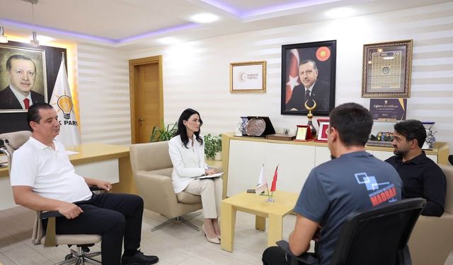 AK Partili Sarıbaş, Efeler’de vatandaşlarla buluştu