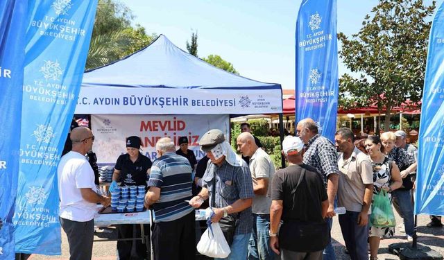 Aydın Büyükşehir Belediyesi’nden Mevlid Kandili hayrı