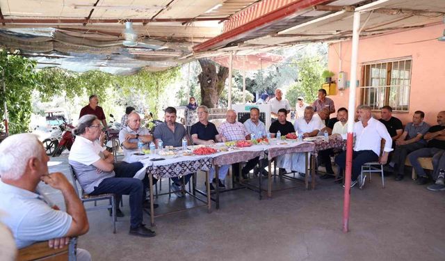 Başkan Tetik, Arslanlı ve Sailer’de vatandaşları dinledi