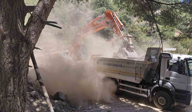 Buharkent’te atıcılık yarışması için hazırlıklar sürüyor