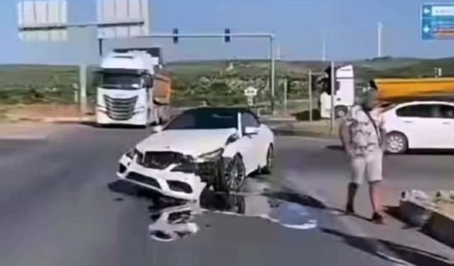 Didim’de korkutan kaza: İki araç kullanılamaz hale geldi