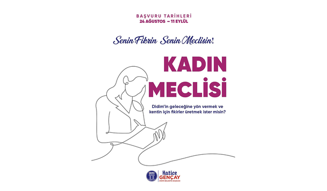 Didim Belediyesi kadın meclisinde yeni dönem başlıyor