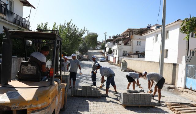 Didim Belediyesinden Denizköy’de kapsamlı çalışma