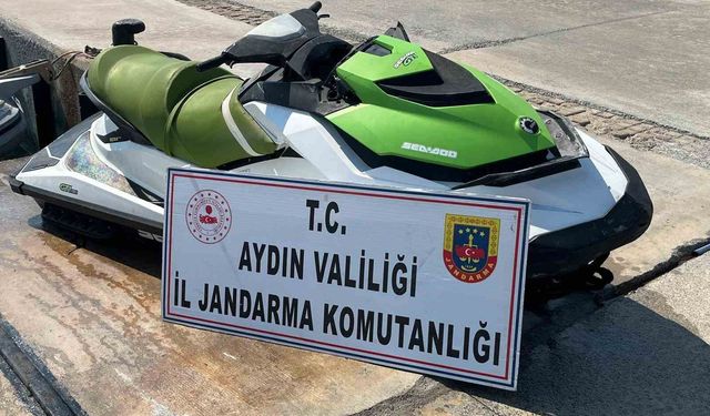 Didim'de Şoke Eden Operasyon! :Jet Ski ile Göçmen Taşıyordu
