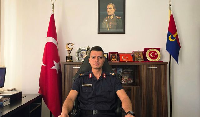 Didim İlçe Jandarma Komutanı Solak, binbaşlığa terfi etti