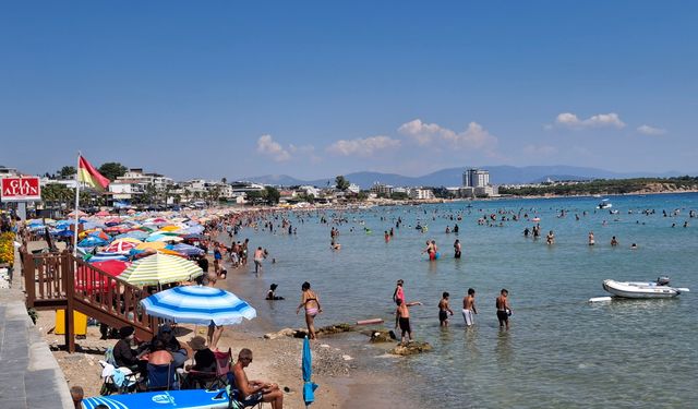 Didim'de yaz keyfi sürüyor