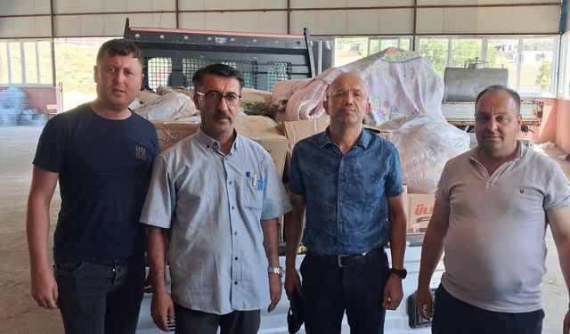 Germencik’ten Çine’ye yardım eli