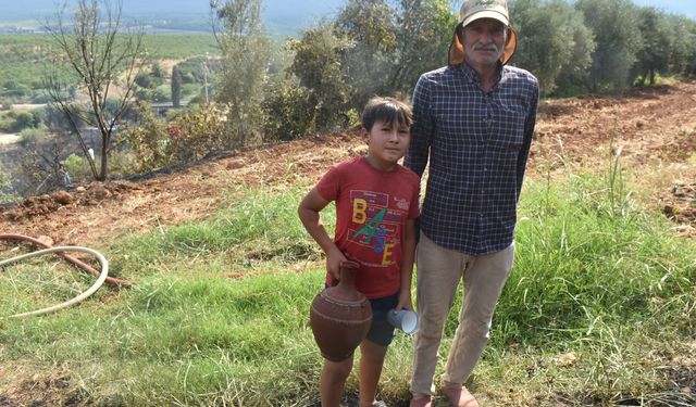Karacasu’daki yangının minik kahramanı