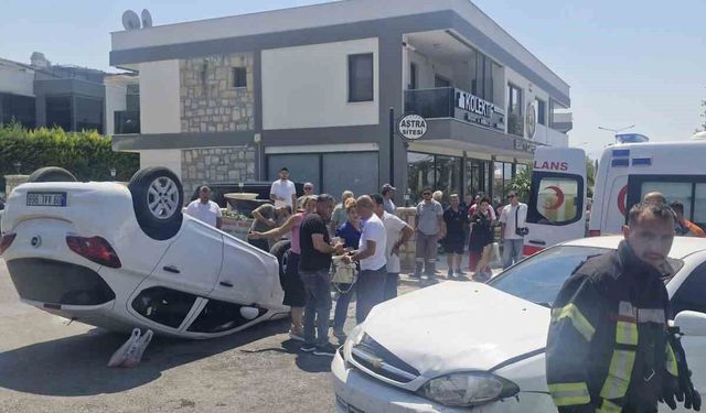Takla Atan Araçta Can Pazarı! :Ekipler Zamana Karşı Yarıştı