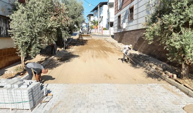 Nazilli Belediyesi'nden Yıldıztepe'ye yeni yollar