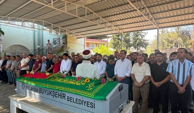 Nazilli'de acı veda : Akbaş son yolculuğuna uğurlandı
